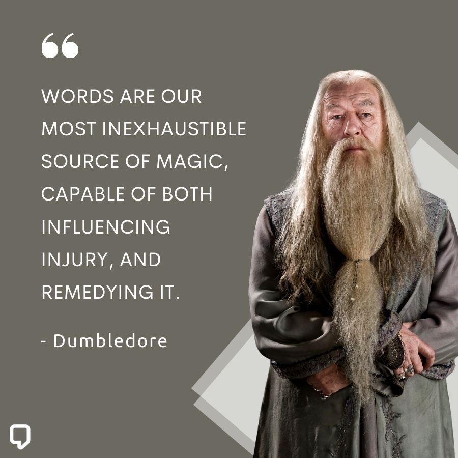 albus dumbledore sayings