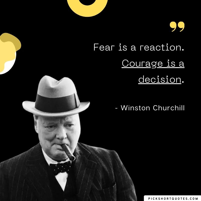 Winston Churchill Courage Quotes